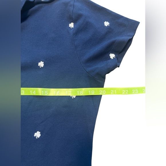 Ladies Notre Dame Lady Irish by Peter Millar Polo Size Large - Picture 6 of 6